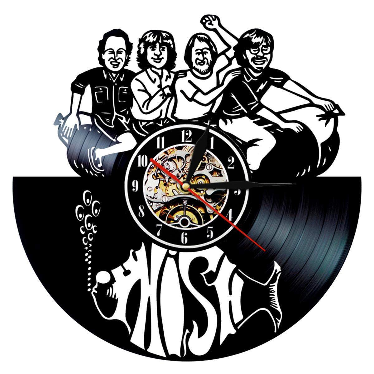 PHISH VINYL CLOCK ROCK BAND THEMED GIFTS FOR MEN ART HOME DECOR - VirtuousWares:Global