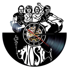PHISH VINYL CLOCK ROCK BAND THEMED GIFTS FOR MEN ART HOME DECOR - VirtuousWares:Global