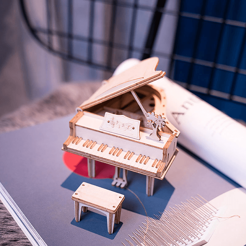 Piano Toys 3D Wooden Puzzle for Children - VirtuousWares:Global