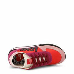 Pink Red Suede Sneakers Shoes For Men - VirtuousWares:Global