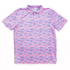 Pink Shark - Golf Polo - VirtuousWares:Global