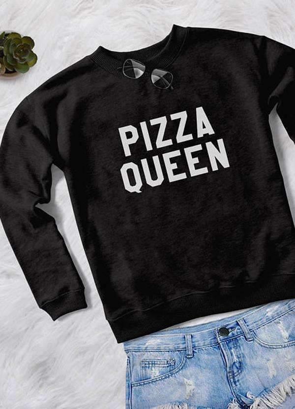 PIZZA QUEEN WOMEN SWEAT SHIRT - VirtuousWares:Global