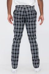 Plaid Slim Fit Trouser Pants - VirtuousWares:Global