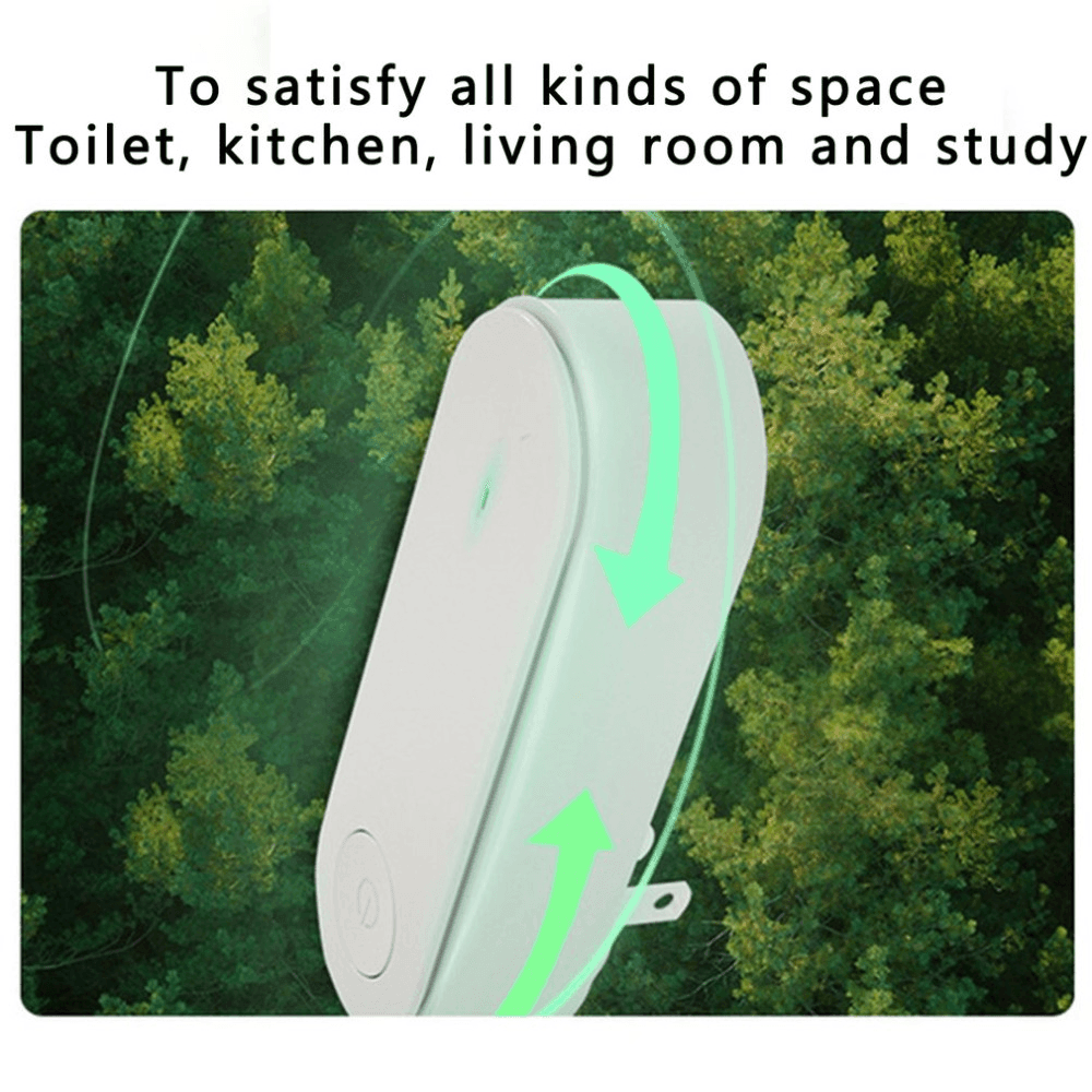 Plug In Air Purifier Mini Eliminator Freshener Air Cleaner - VirtuousWares:Global