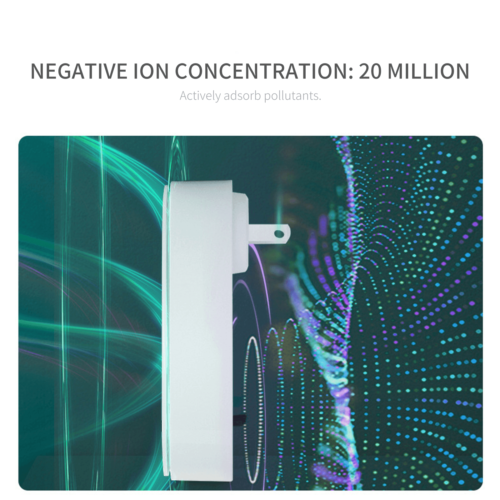 Plug In Air Purifier Mini Eliminator Freshener Air Cleaner - VirtuousWares:Global