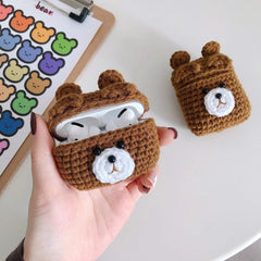 Plush Brown Bear Bluetooth Headset Case - VirtuousWares:Global