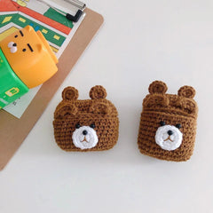 Plush Brown Bear Bluetooth Headset Case - VirtuousWares:Global