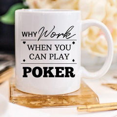 Poker Mug, Professional Poker Player Gifts, Poker - VirtuousWares:Global