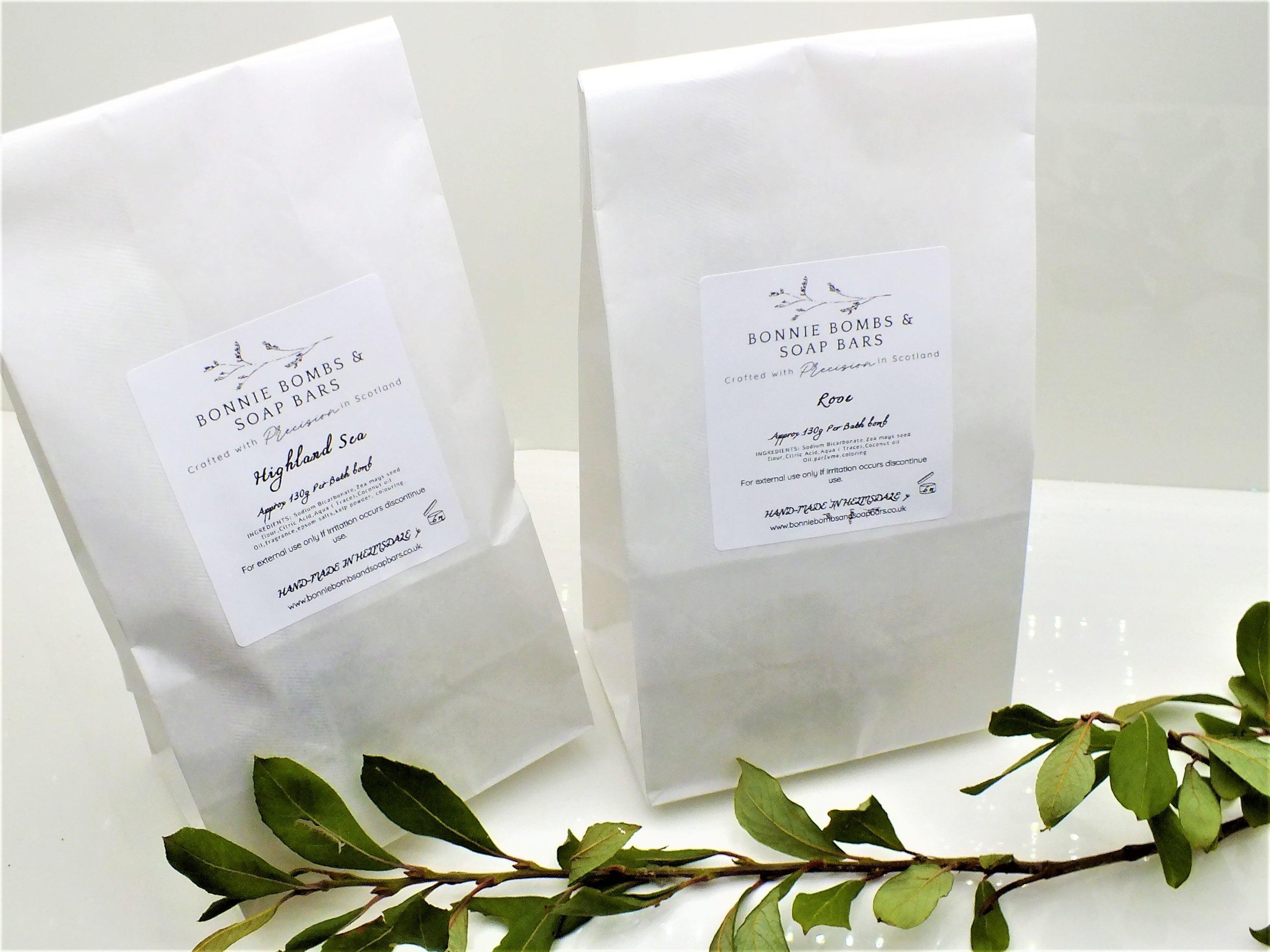Poppy Seed bath bullets, Natural & Naked - VirtuousWares:Global