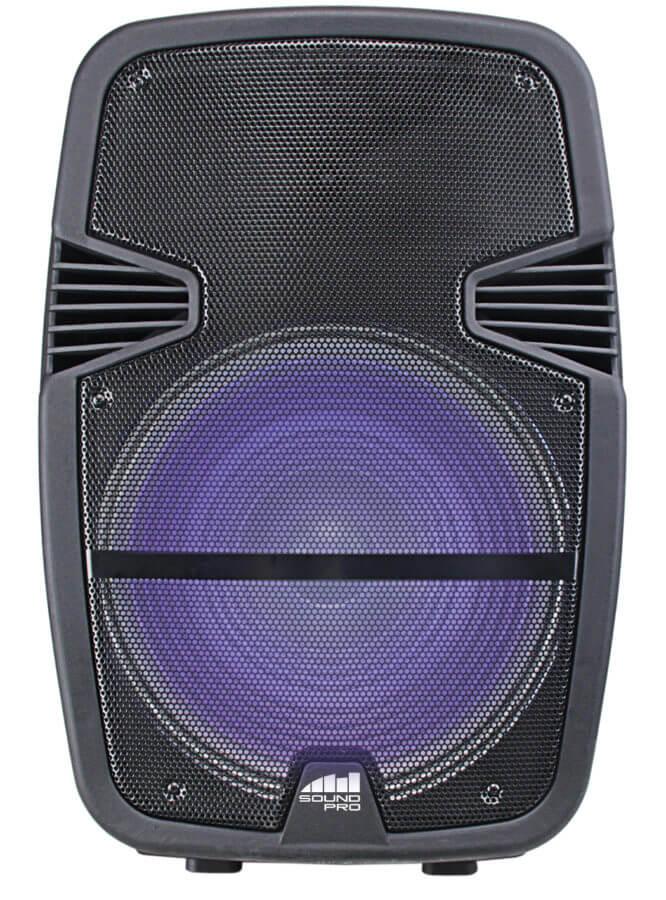 Portable 15 inch Bluetooth Party Speaker with Disco Light - VirtuousWares:Global