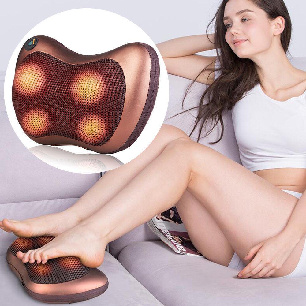 Portable 4 heads Massage Pillow - VirtuousWares:Global
