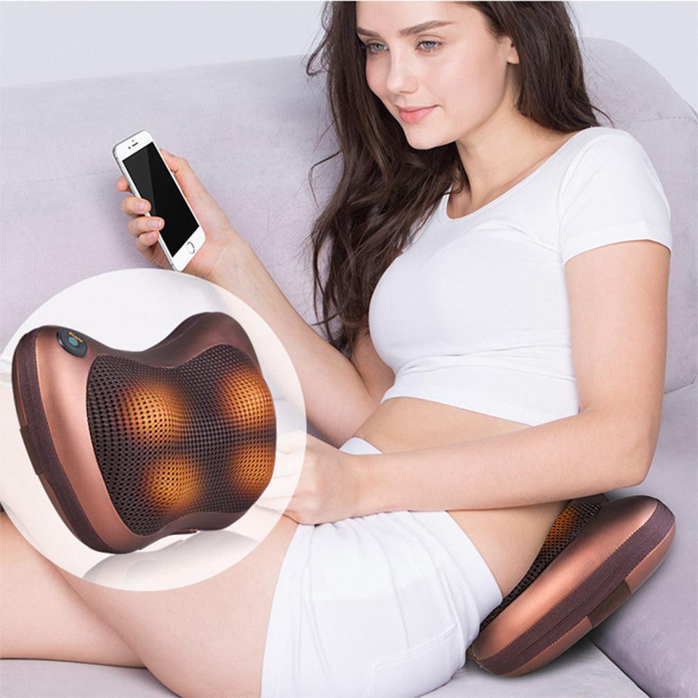 Portable 4 heads Massage Pillow - VirtuousWares:Global