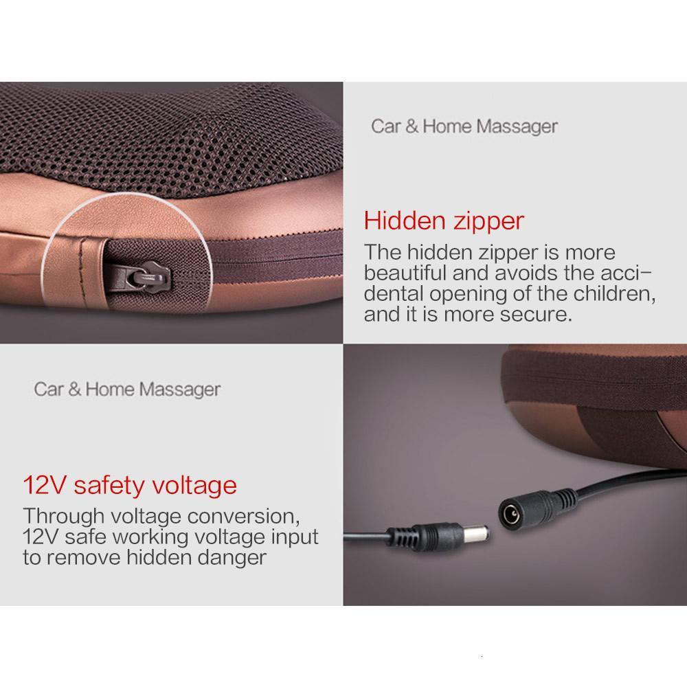 Portable 4 heads Massage Pillow - VirtuousWares:Global