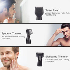 Portable 4 In 1 Rechargable Ear Nose Trimmer Electric Close Shaver - VirtuousWares:Global