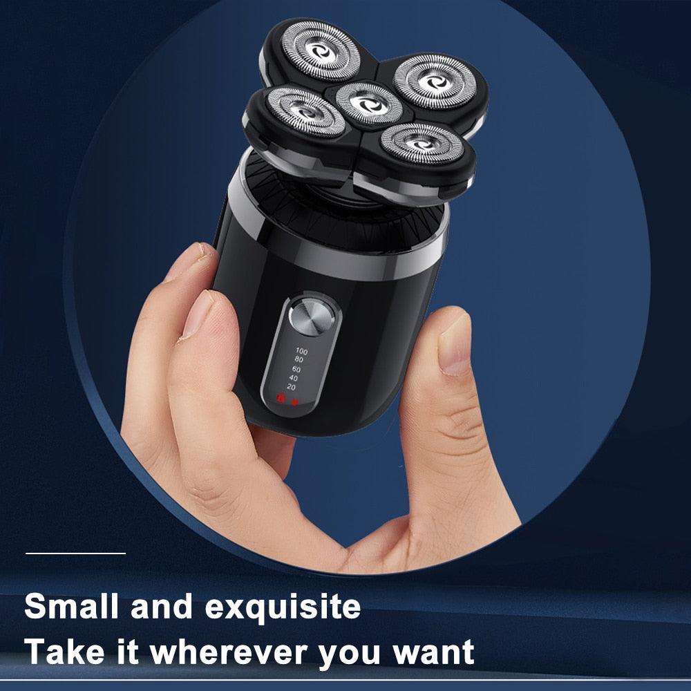 Portable 5 in 1 Men's Electric Shaver Body Trimmer USB Rechargeable - VirtuousWares:Global