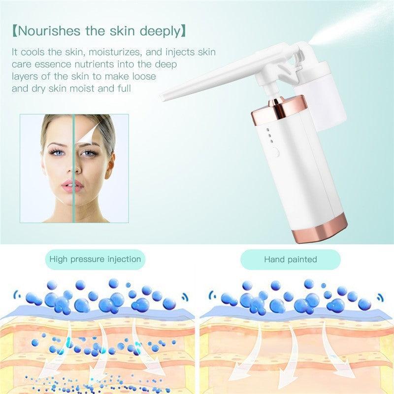 Portable Air Compressor Spray Gun 50ml USB Rechargeable Airbrush - VirtuousWares:Global