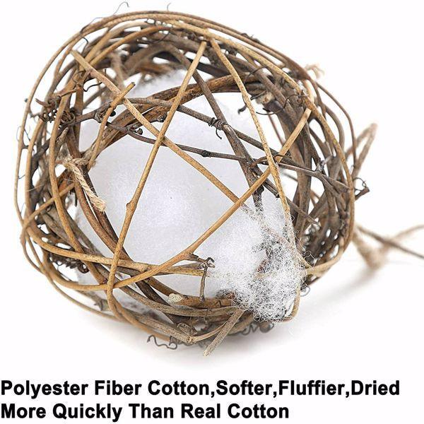 Portable Bird Nesters Refillable Cotton Nesting Material Bird Toys - VirtuousWares:Global