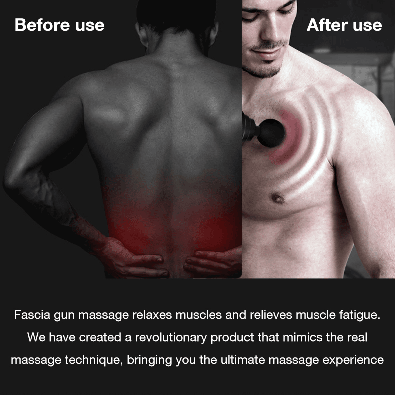 Portable Deep Tissue Massager Electric Brushless Motor Massage Gun - VirtuousWares:Global