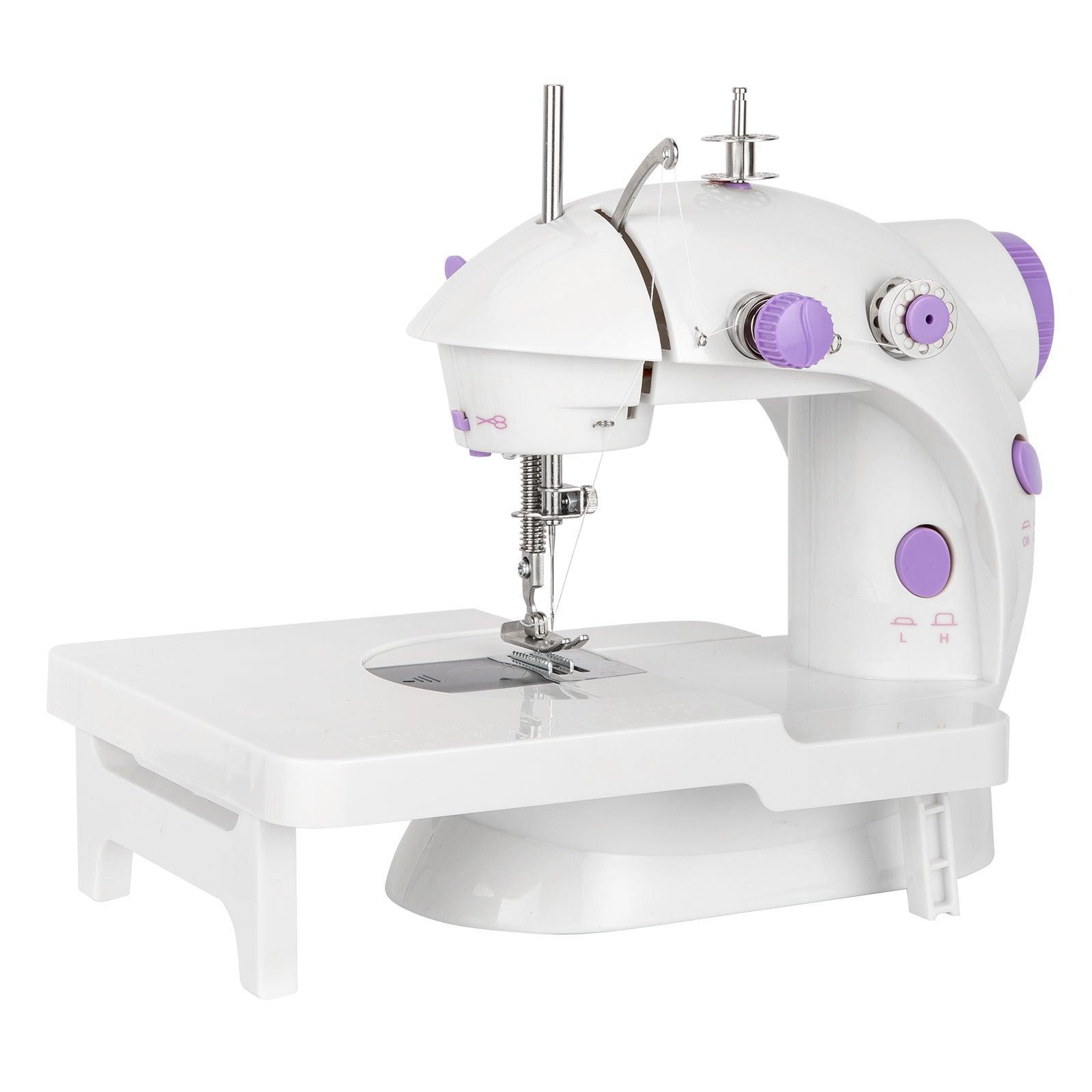 Portable Desktop Household Sewing Machine With Extension Table - VirtuousWares:Global