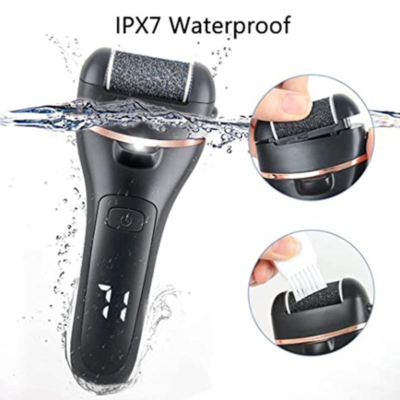 Portable Electric Foot File Callus Remover USB Rechargeable Foot Care - VirtuousWares:Global