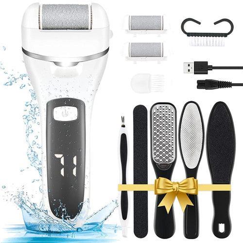 Portable Electric Foot File Callus Remover USB Rechargeable Foot Care - VirtuousWares:Global