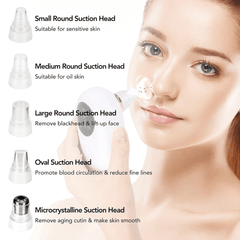 Portable Face Deep Pore Cleaner Vacuum Blackhead Remover - VirtuousWares:Global