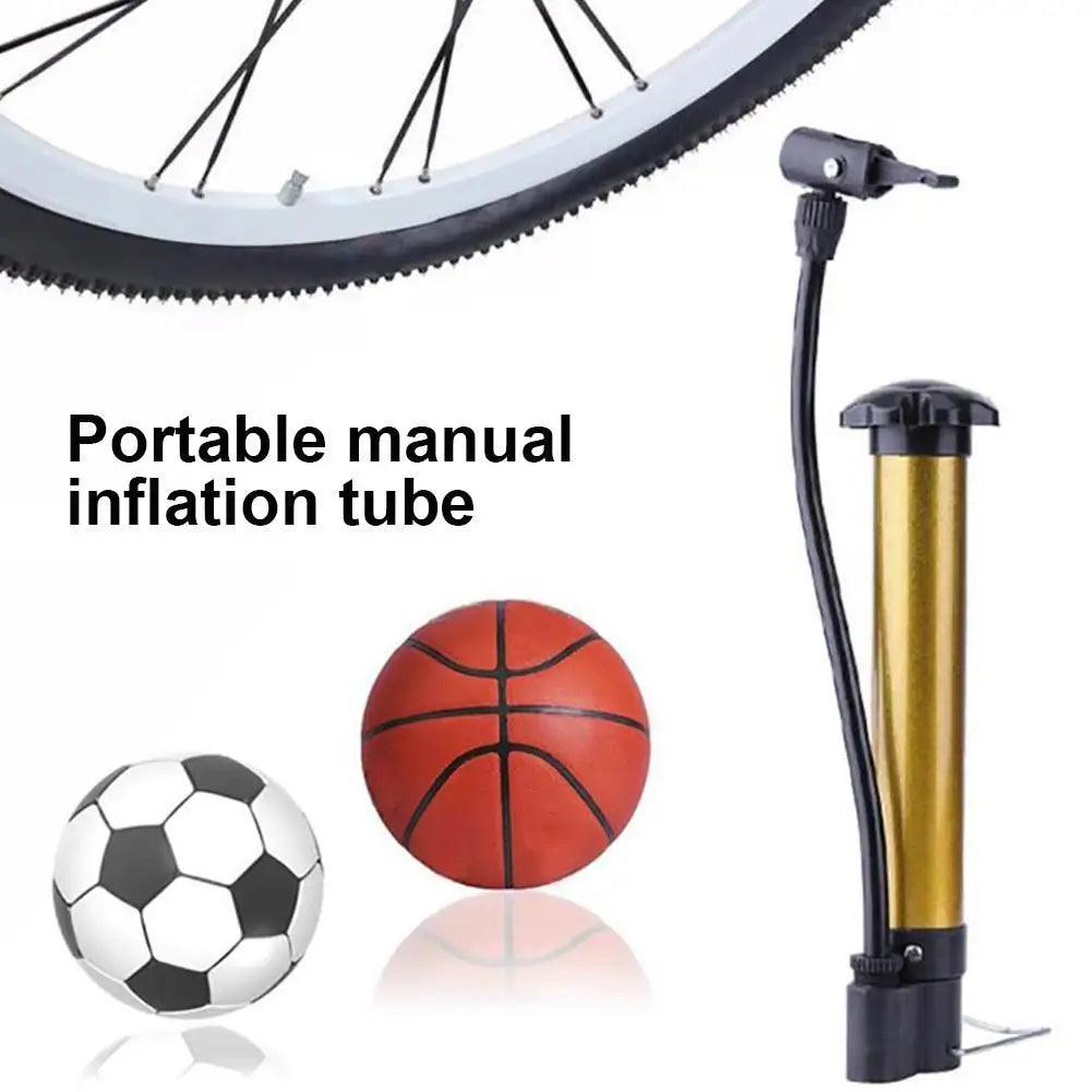 Portable High Pressure Bycycle Tire Football Soccer Swimming Ring Air - VirtuousWares:Global