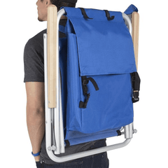 Portable High Strength Beach Chair with Adjustable Headrest - VirtuousWares:Global
