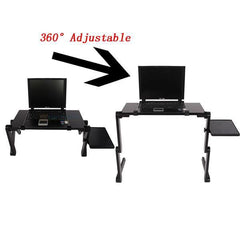 Portable Home Use Assembled Folding Table Computer Table - VirtuousWares:Global