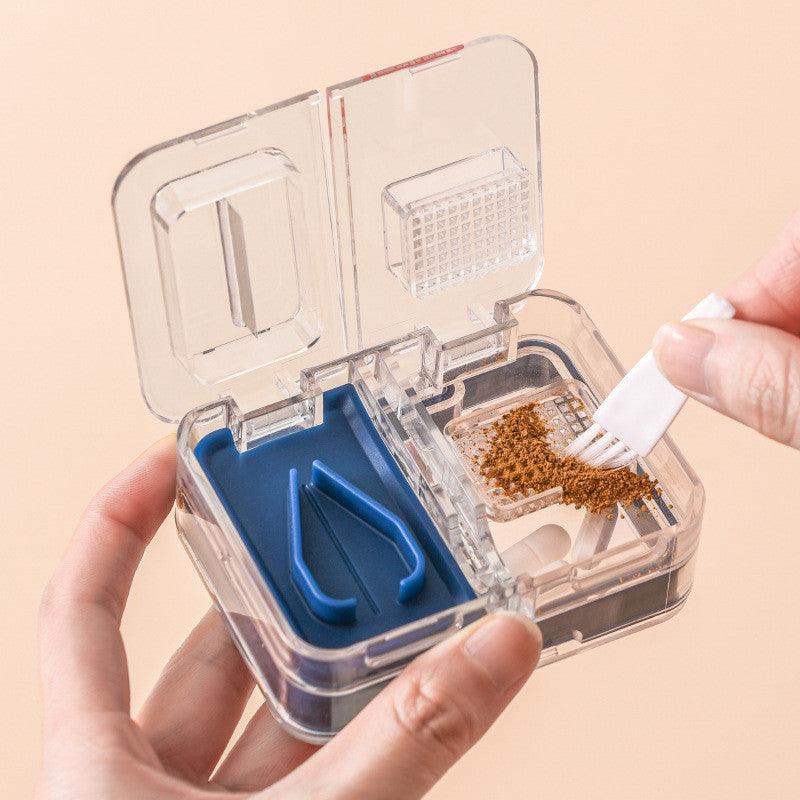 Portable Mini - Packing Medicine Storage Box Tablet Cutter - VirtuousWares:Global