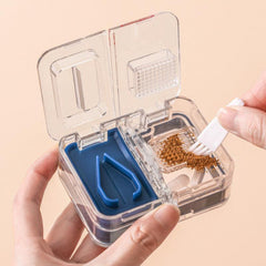 Portable Mini - Packing Medicine Storage Box Tablet Cutter - VirtuousWares:Global