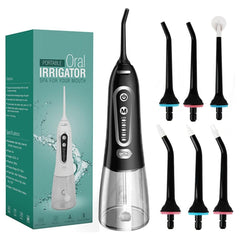 Portable Oral Irrigator Dental Water Flosser Device Thread Teeth - VirtuousWares:Global