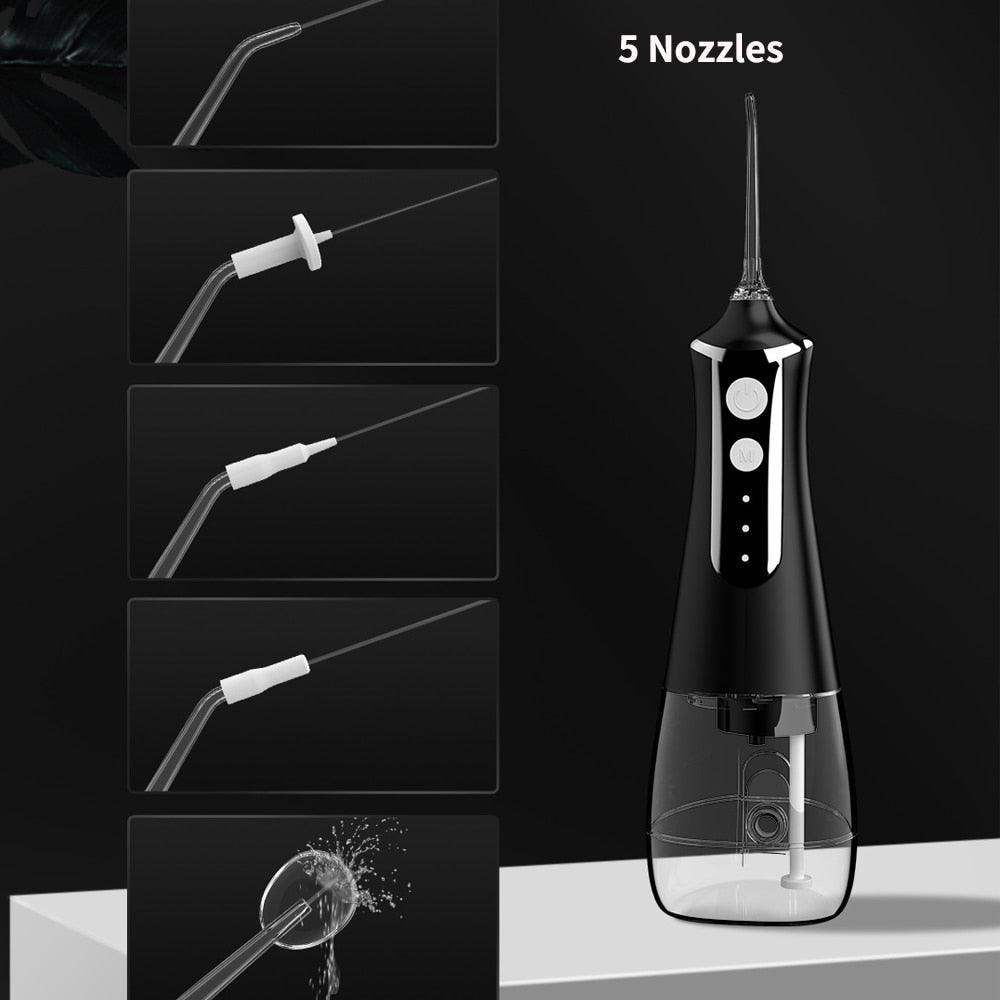 Portable Oral Irrigator Dental Water Flosser Rechargeable Dental Water - VirtuousWares:Global