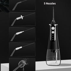 Portable Oral Irrigator Dental Water Flosser Rechargeable Dental Water - VirtuousWares:Global