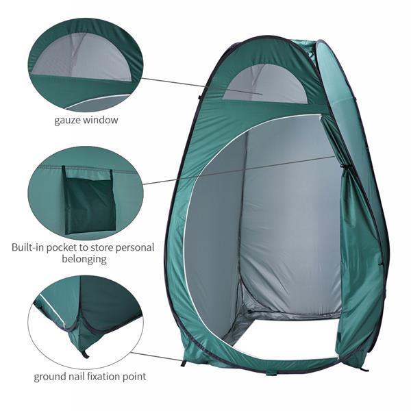 Portable Outdoor Pop-up Toilet Dressing Room Privacy Shelter Tent - VirtuousWares:Global