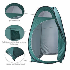 Portable Outdoor Pop-up Toilet Dressing Room Privacy Shelter Tent - VirtuousWares:Global