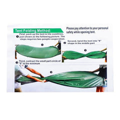 Portable Outdoor Pop-up Toilet Dressing Room Privacy Shelter Tent - VirtuousWares:Global