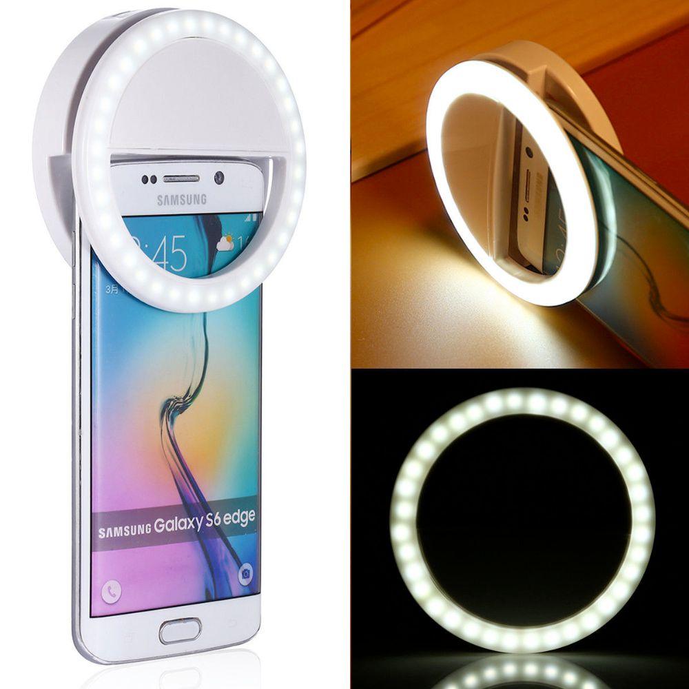 Portable Selfie Ring Clip On for Mobile Phone - VirtuousWares:Global