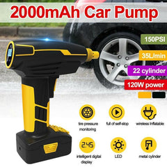 Portable Tire Inflator Air Pump - VirtuousWares:Global