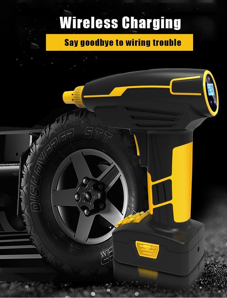 Portable Tire Inflator Air Pump - VirtuousWares:Global
