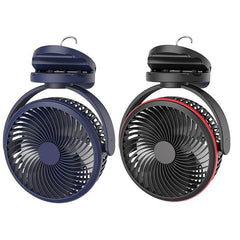 Portable USB Desk Fan With Night Light 360 Degree Rotation - VirtuousWares:Global