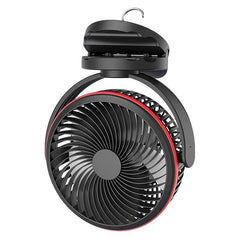 Portable USB Desk Fan With Night Light 360 Degree Rotation - VirtuousWares:Global