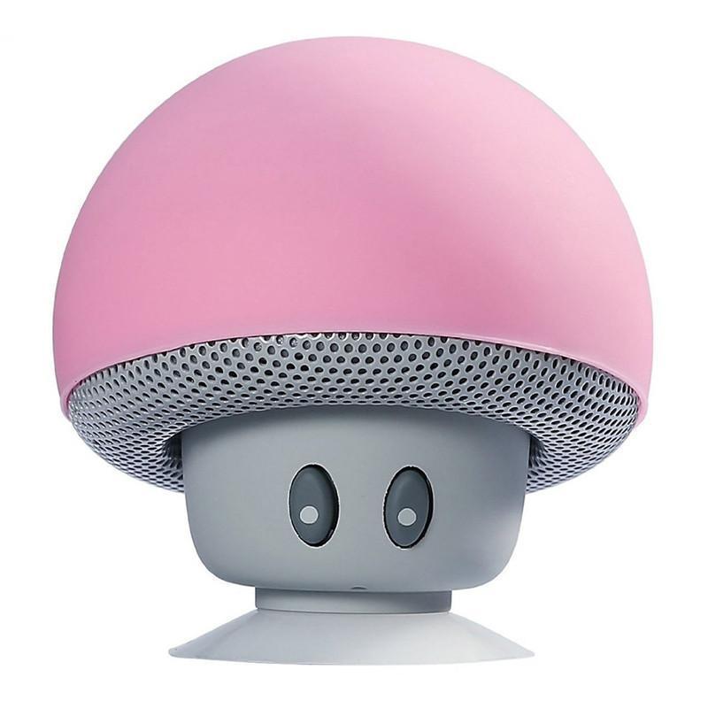 Portable Wireless Mushroom Bluetooth Speakers with Built-in Mic and - VirtuousWares:Global