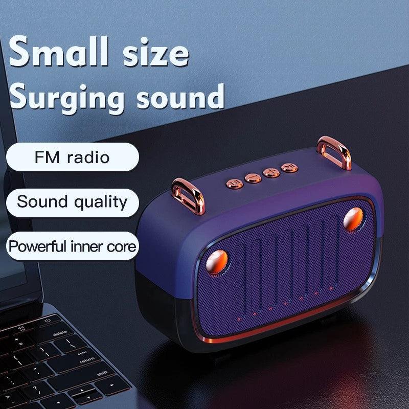 Portable Wireless Subwoofer Bluetooth V5.0 Speaker With FM - VirtuousWares:Global