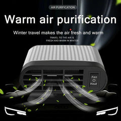 Powerful Car Heater and Fan Defroster 500W - VirtuousWares:Global