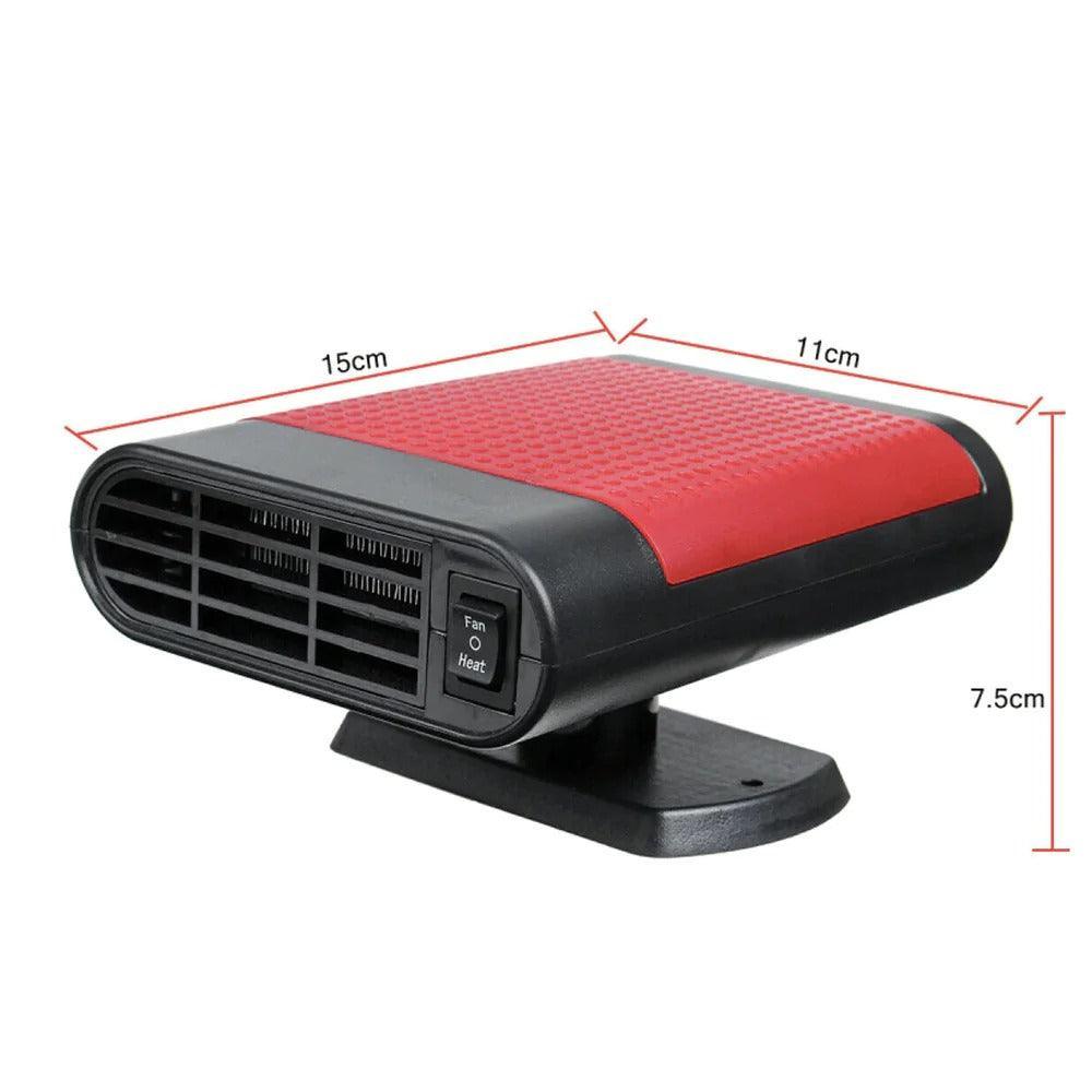 Powerful Car Heater and Fan Defroster 500W - VirtuousWares:Global