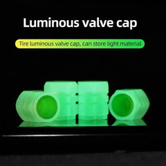 Practical Decoration Rubber Luminous Motorcycle Tire Valve Cover - VirtuousWares:Global