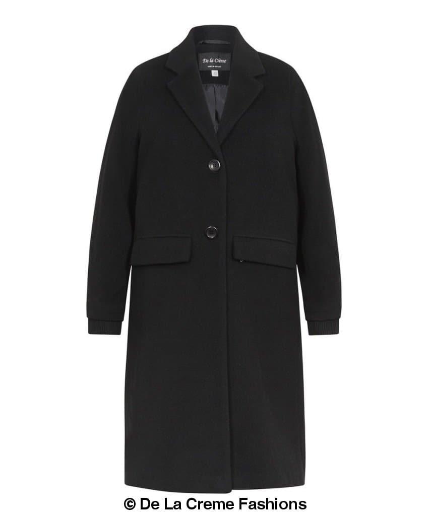 (PRE-ORDER) Womens Wool Blend Winter Warm Knee Length Coat - VirtuousWares:Global