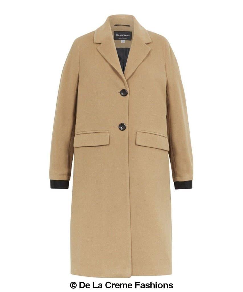 (PRE-ORDER) Womens Wool Blend Winter Warm Knee Length Coat - VirtuousWares:Global