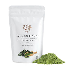 Premium 100% Organic Raw Moringa Oleifera Powder - VirtuousWares:Global